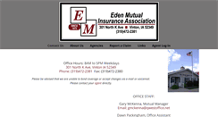 Desktop Screenshot of edenmutual.com